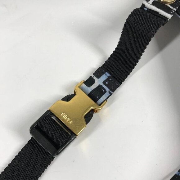 FENDI 8BR784 Joshua Vides Collab Zucca Baguette Mini 2WAY Shoulder Bag Unused - Picture 15 of 16